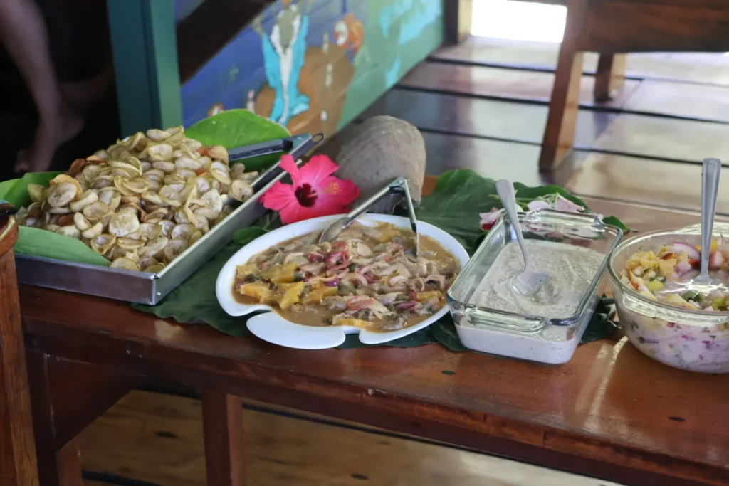 Almuerzo en Dolphin Quest, Golfo Dulce