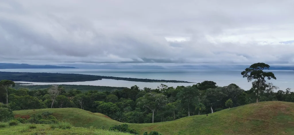 Vista de la bahía de Golfito