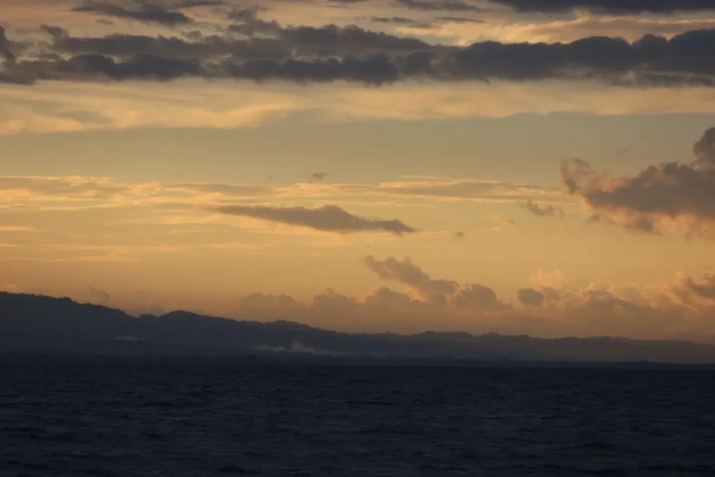Vista de la bahía de Golfito