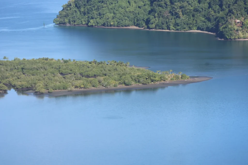 Vista de la bahía de Golfito